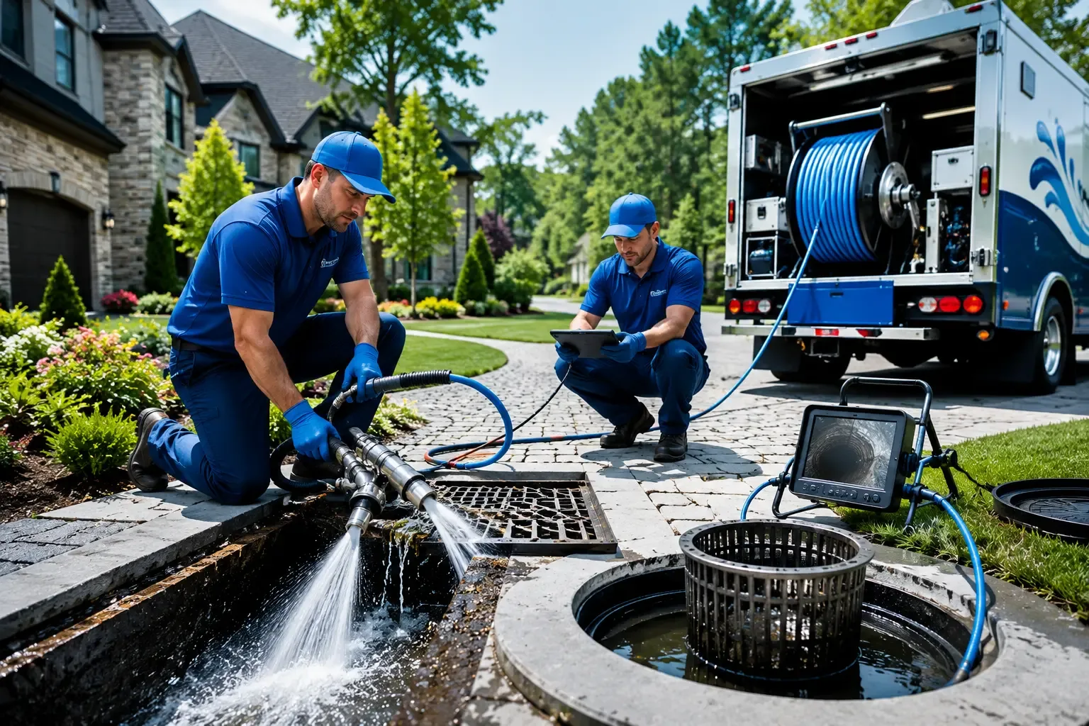 Local outdoor drain cleaning professionals in Ebensburg, PA